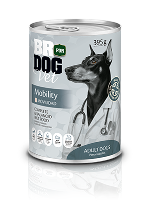 alimento húmedo br for dog vet mobility