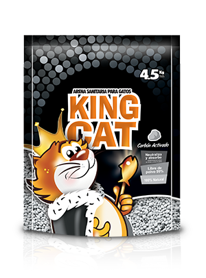 arena sanitaria king cat carbon activado