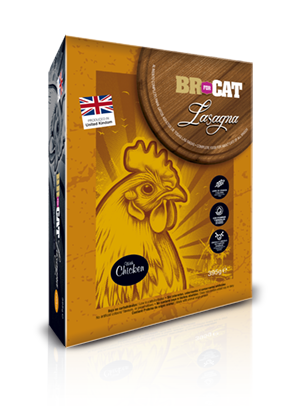 br for cat lasagna chicken
