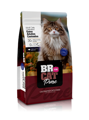 br for cat pure adult cats castrated tuna flavor