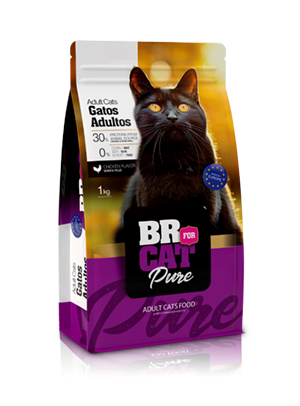 br for cat pure adult cats chicken flavor
