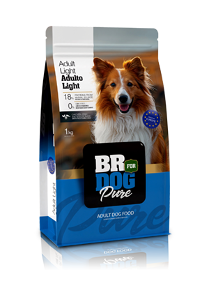 br for dog pure adult light
