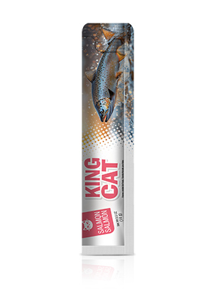 king cat sachet salmon