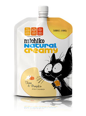 michiko- natural creamy tuna & pumkin