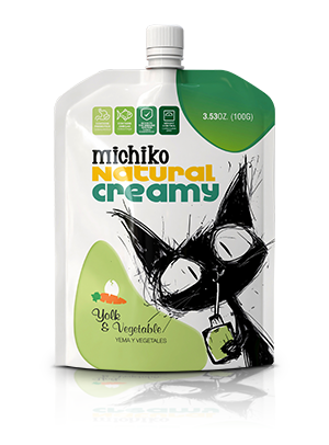 michiko natural creamy yolk & vegetable