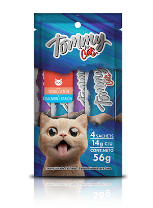 tommy for cats pack 4 sachets sabores surtidos