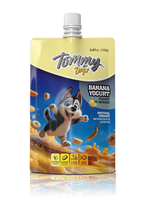 tommy for dogs banana yogurt